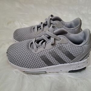 Adidas Racer TR 2.0 Kids Shoes Gray Size 9K H0446Adidas Kids Light Gray Sneakers